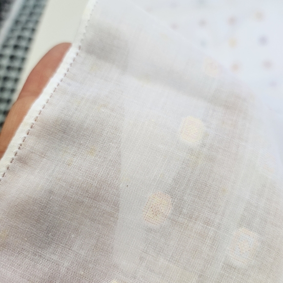 Burberry vintage Handkerchief / sticker on / Brandnew #06 - Picture 6 of 7